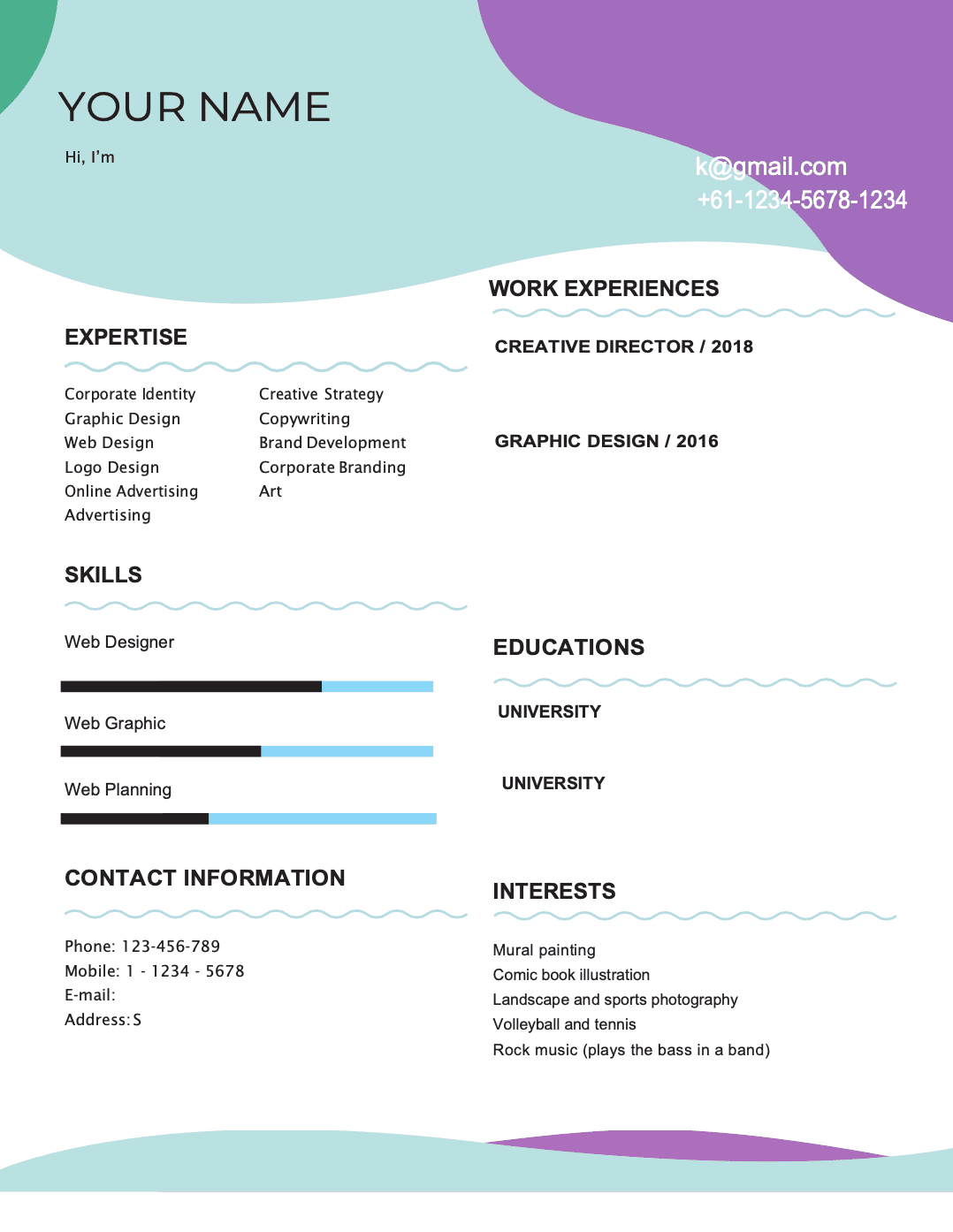 Resume Template 14