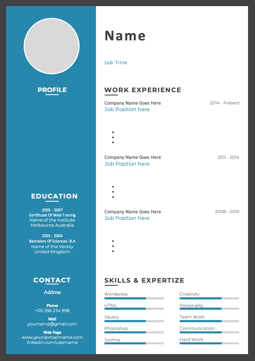 Resume Template 15