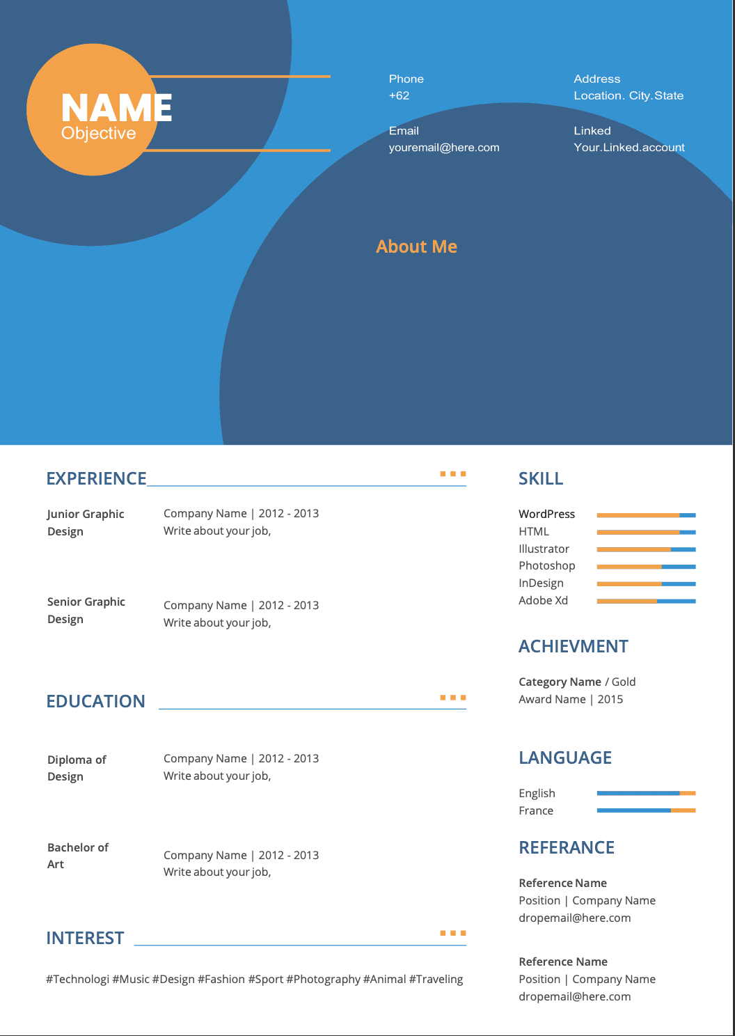 Resume Template 2