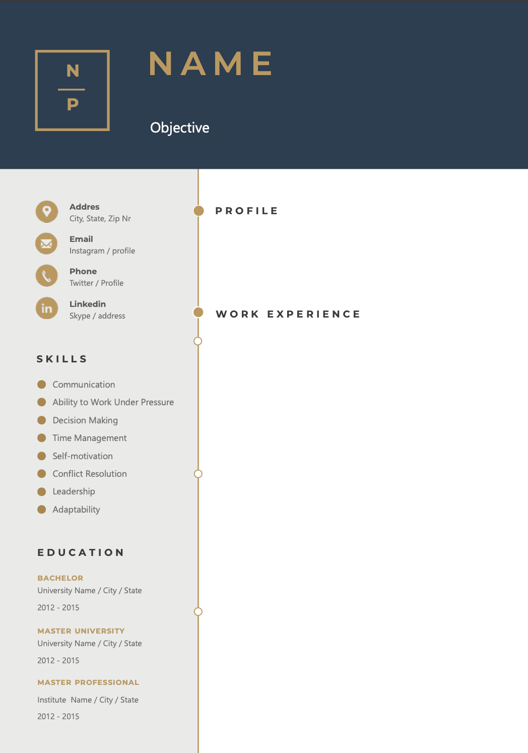 Resume Template 23